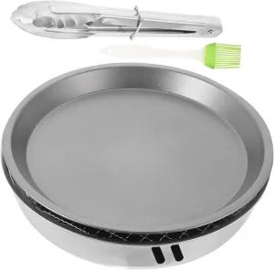 Yardwe 1set Disposable Portable Charcoal Grill Outdoor for Camping Picnics and Parties Lightweight and Easy to Use