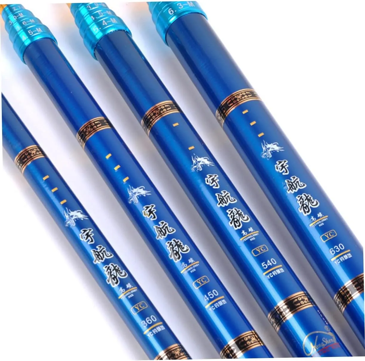 Yardwe Ultra Compact Fishing Rod Short Positioning Fishing Pole Retractable Multi Function with Comfortable