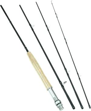YG007 1.98M 2.1M 2.4M 2.7M Telescopic Carbon 4 Sections Fly Fishing Rod Fast Action Freshwater Fly Rods for Trout Salmon Fishing Portable Sea Pole