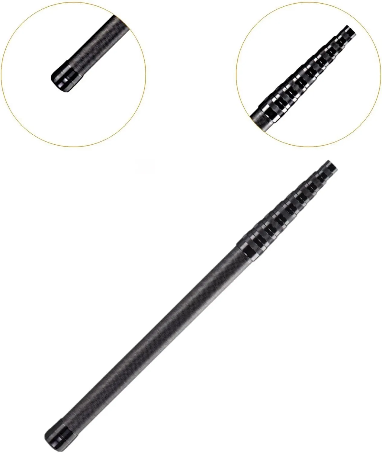YIJU Fishing Net Pole Accessories for Telescopic Rod with Extended Handle for River and Kayak