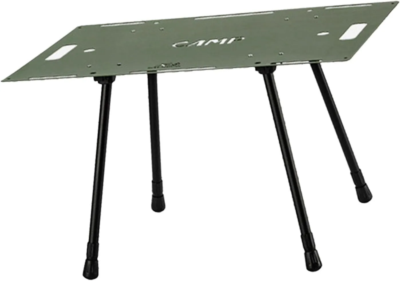Yiju Folding Table Adjustable Height Multipurpose Stable Outdoor Table Picnic Coffee Table Furniture for Backpacking Hiking Garden, Green