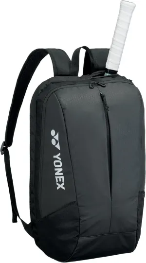 YONEX Team Backpack with YKK Zippers & Multiple Storage Compartments - Durable Lightweight Tennis Backpack, 28L Capacity, Black