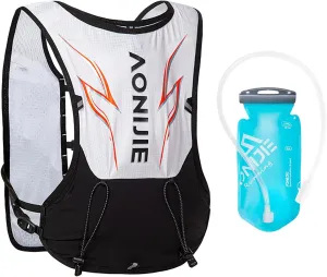 YOUGLE Kids Hydration Backpack 3L Lightweight and Breathable Running Hydration Vest with Whistle for Hiking Cycling