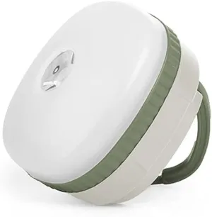 YYDS Camping Lights Powerful Magnetic Outdoor Tent Light Rechargeable Camping Light Waterproof Lighting Light and Compact Multi-Function Lantern Camping Lantern (Color : Green, Size : Battery Style)