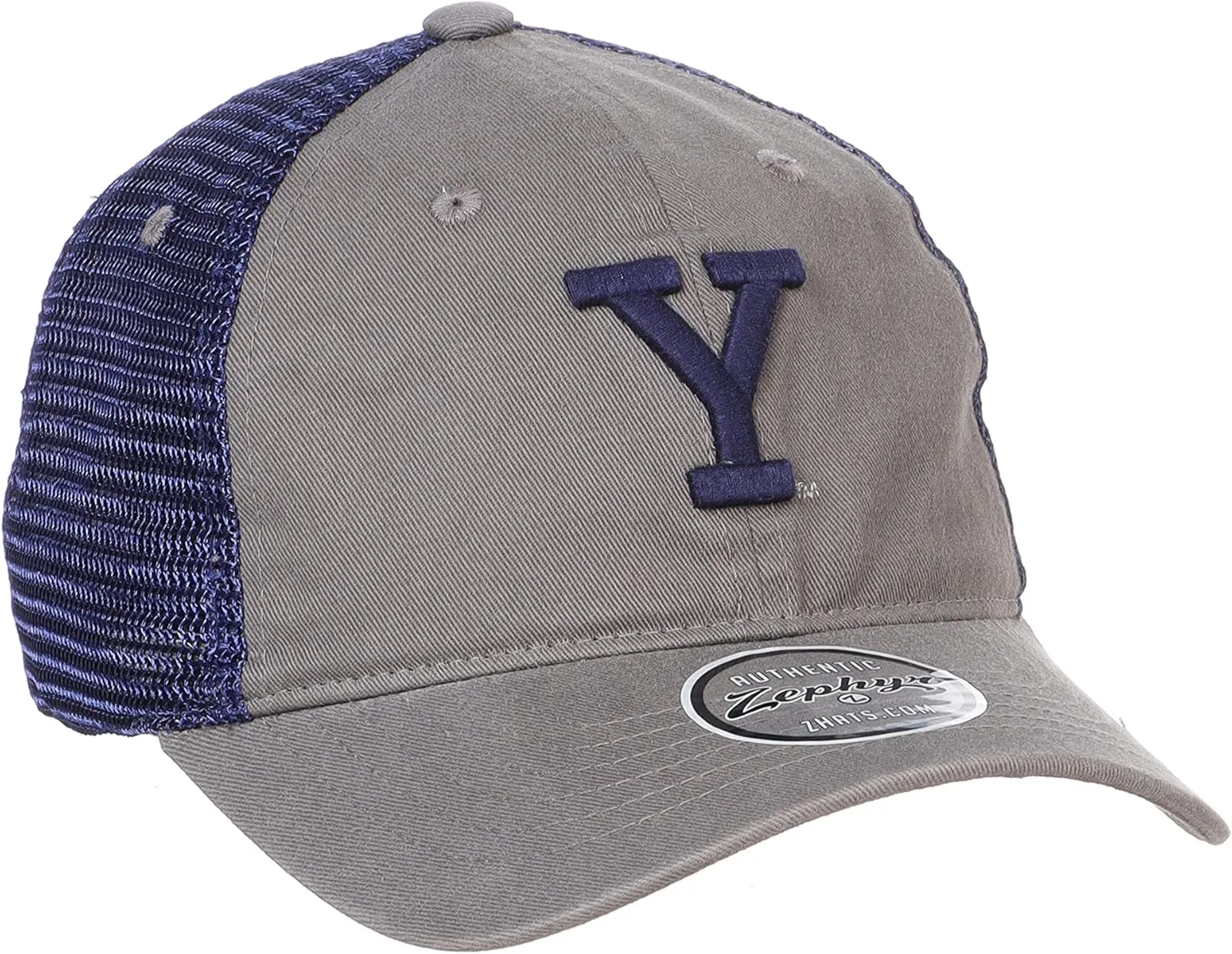Zephyr Men's NCAA Officially Licensed Adjustable Hat Gray University