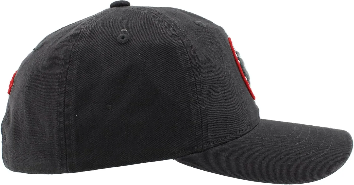 ZHATS NBA Officially Licensed Adjustable Hat Scholarship Icon Charcoal