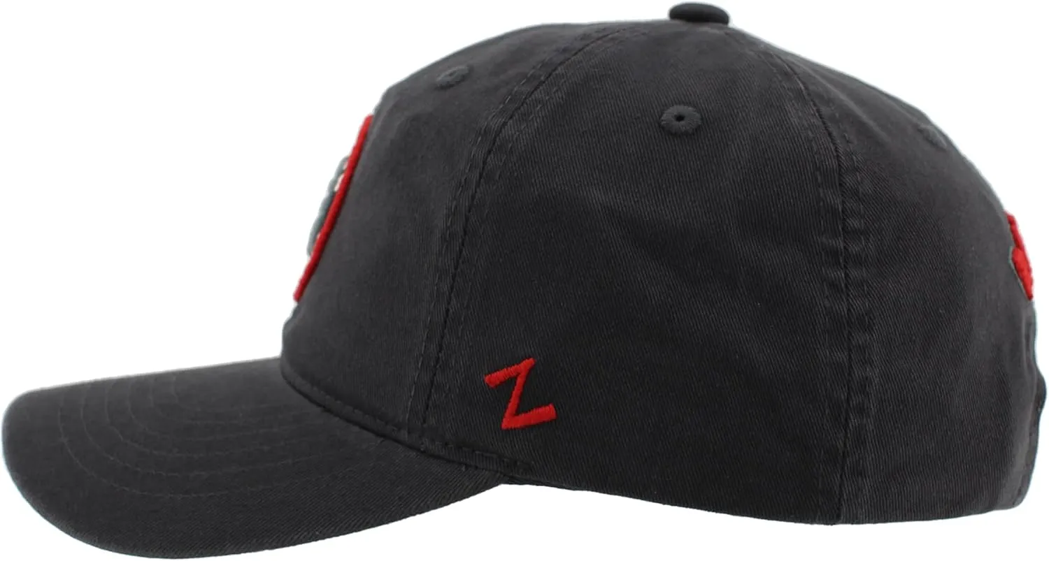 ZHATS NBA Officially Licensed Adjustable Hat Scholarship Icon Charcoal