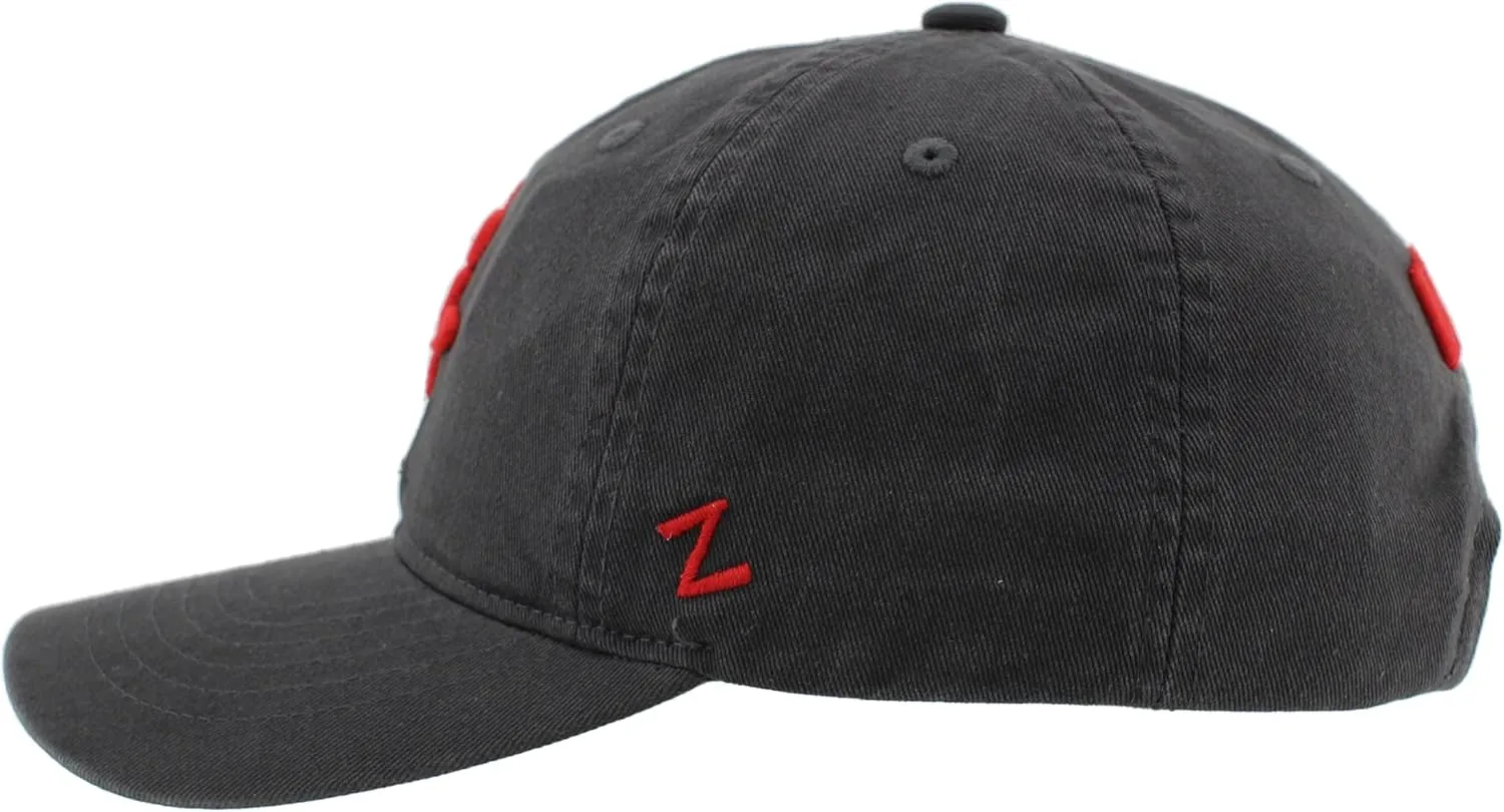 ZHATS NBA Officially Licensed Adjustable Hat Scholarship Icon Charcoal