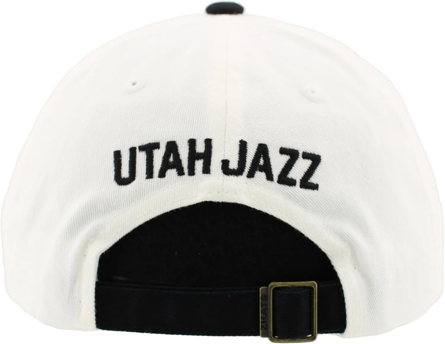 ZHATS NBA Officially Licensed Adjustable Hat Scholarship Icon White