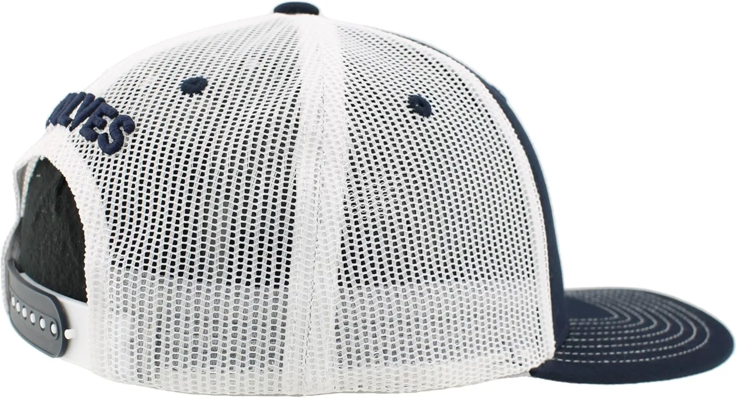 ZHATS NBA Officially Licensed Adjustable Snapback Hat Dakota Icon Team Color
