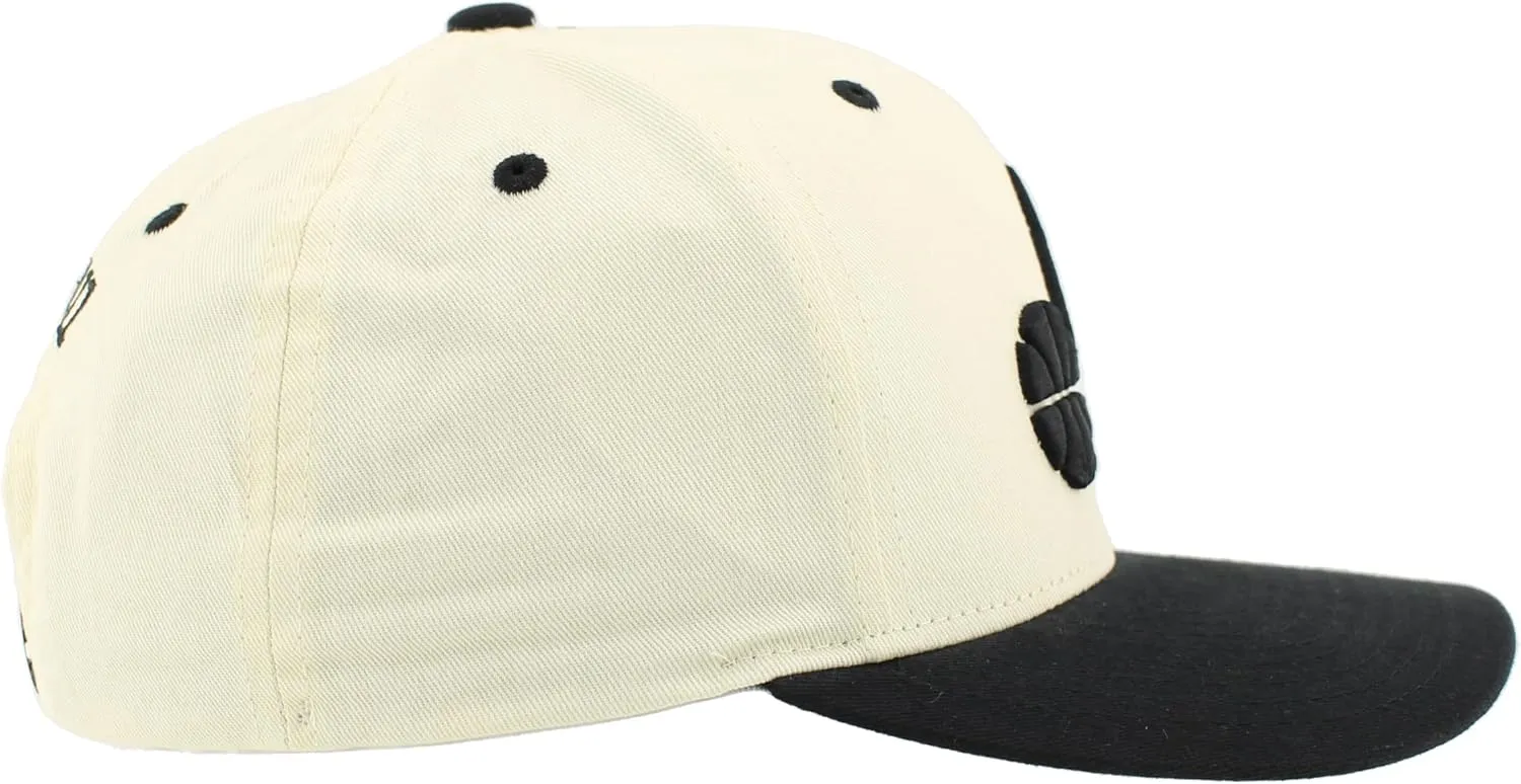 ZHATS NBA Officially Licensed Adjustable Snapback Hat Marquee Ivory