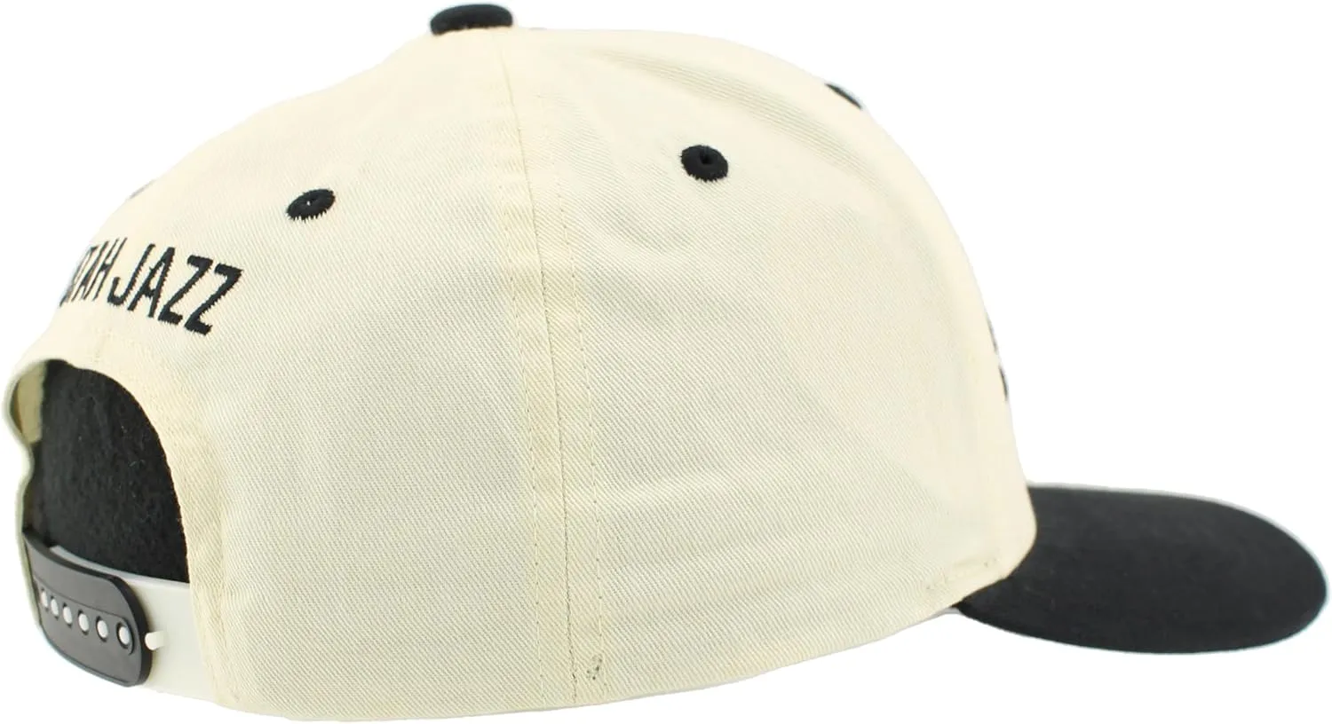 ZHATS NBA Officially Licensed Adjustable Snapback Hat Marquee Ivory