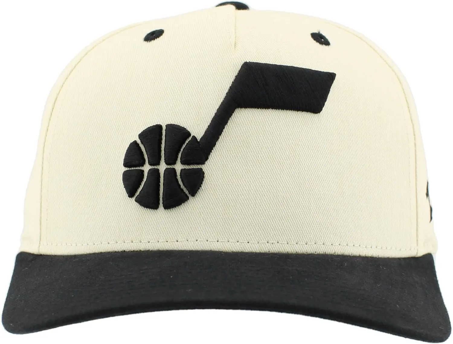 ZHATS NBA Officially Licensed Adjustable Snapback Hat Marquee Ivory