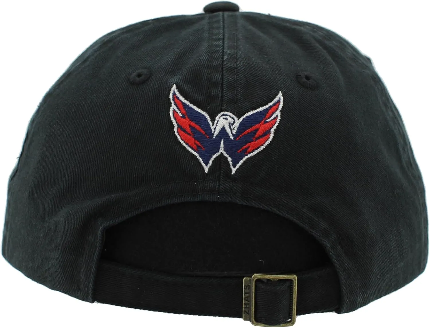 ZHATS NHL Officially Licensed Adjustable Hat Scholarship Icon Black