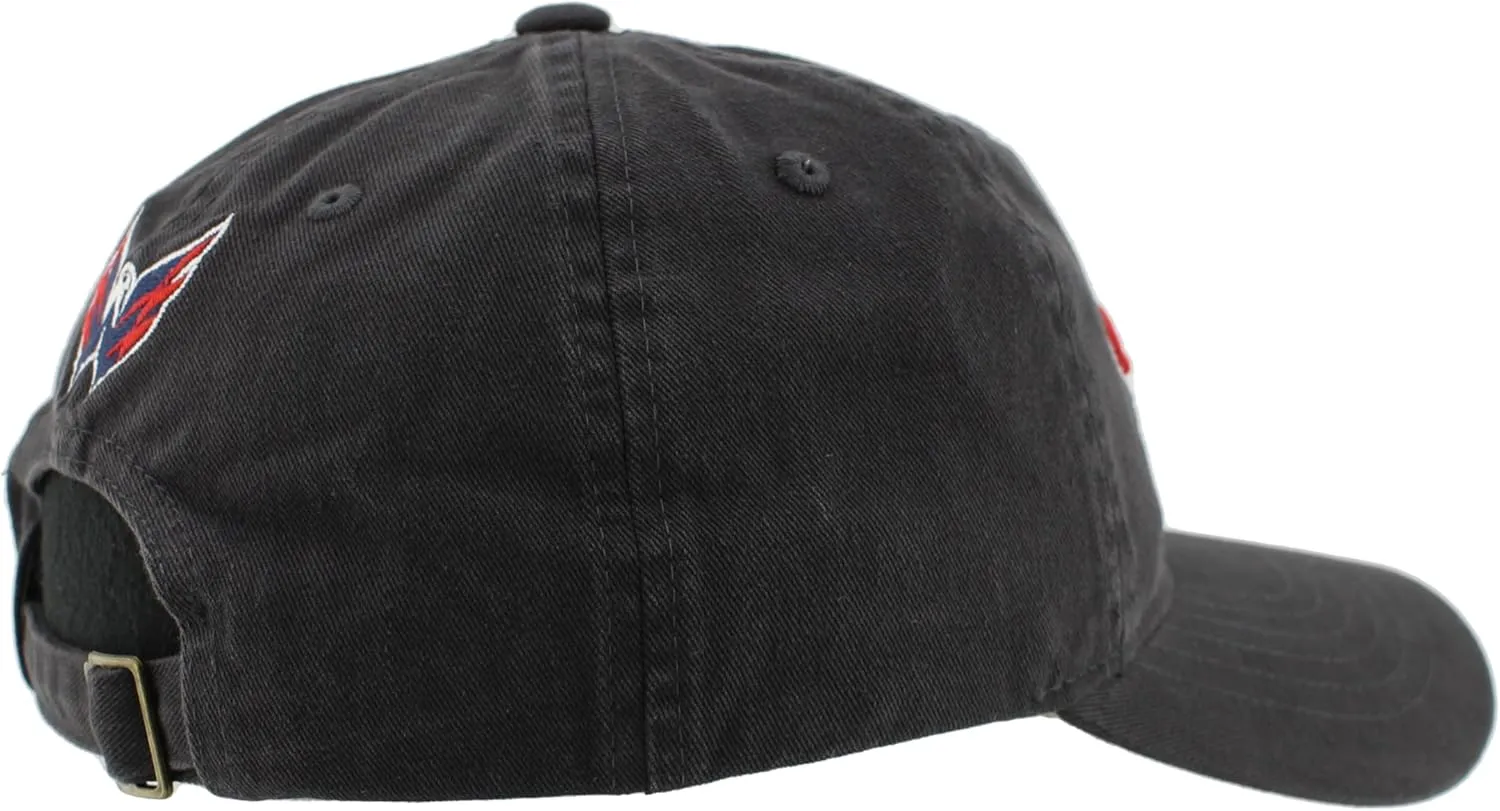 ZHATS NHL Officially Licensed Adjustable Hat Scholarship Icon Charcoal
