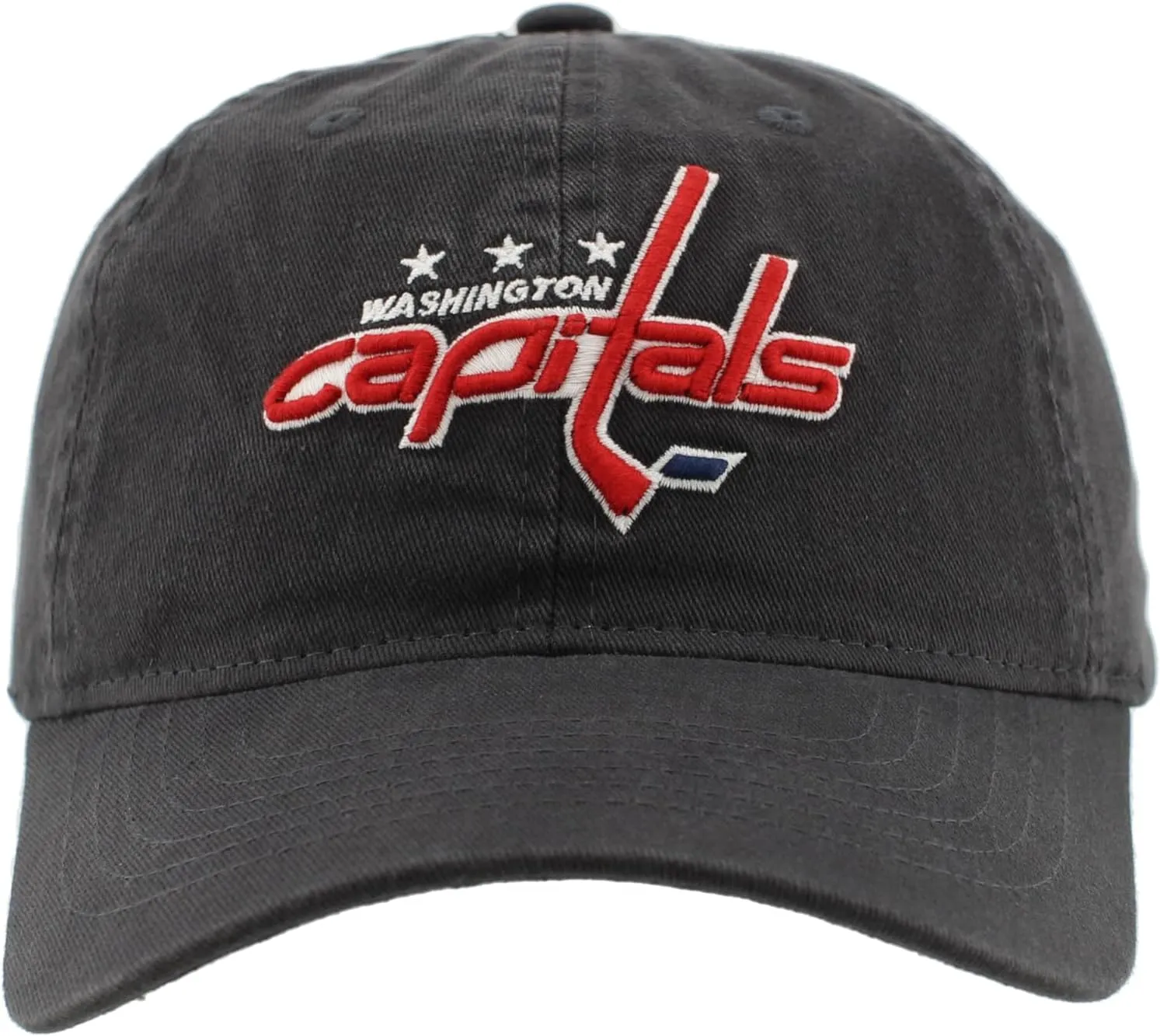 ZHATS NHL Officially Licensed Adjustable Hat Scholarship Icon Charcoal