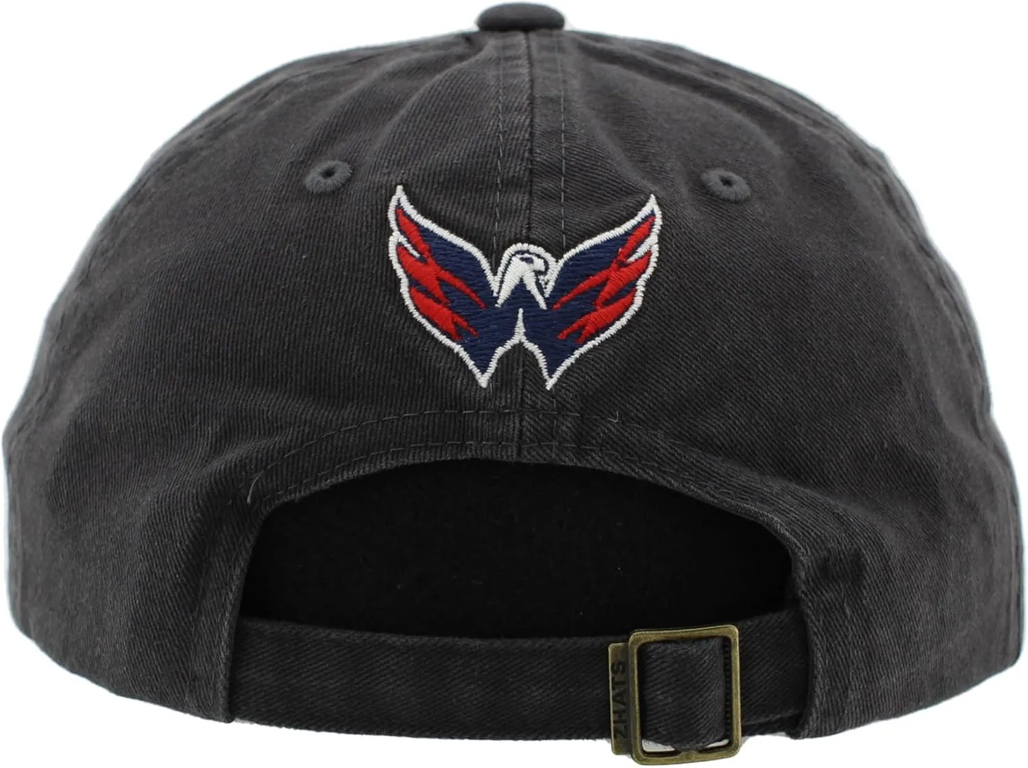 ZHATS NHL Officially Licensed Adjustable Hat Scholarship Icon Charcoal