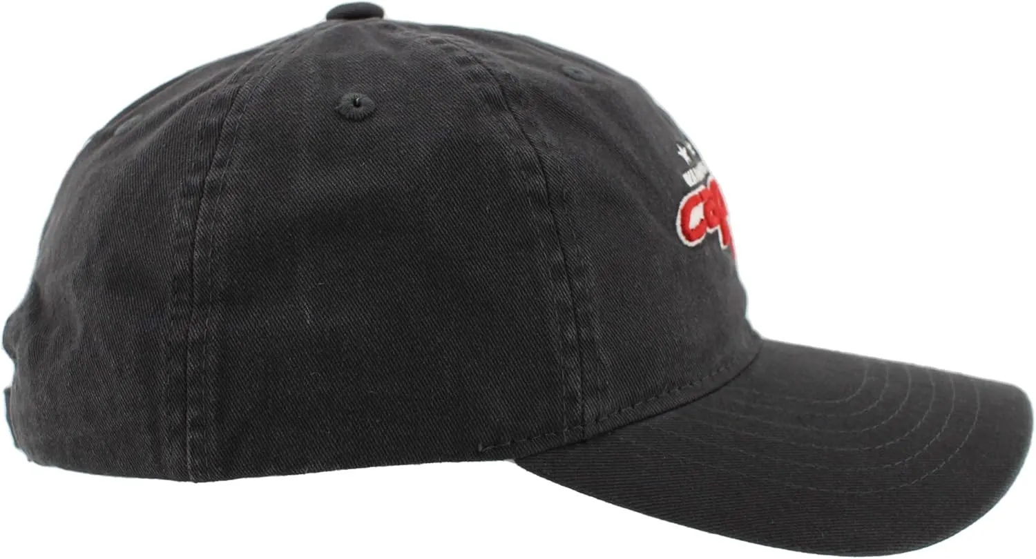 ZHATS NHL Officially Licensed Adjustable Hat Scholarship Icon Charcoal