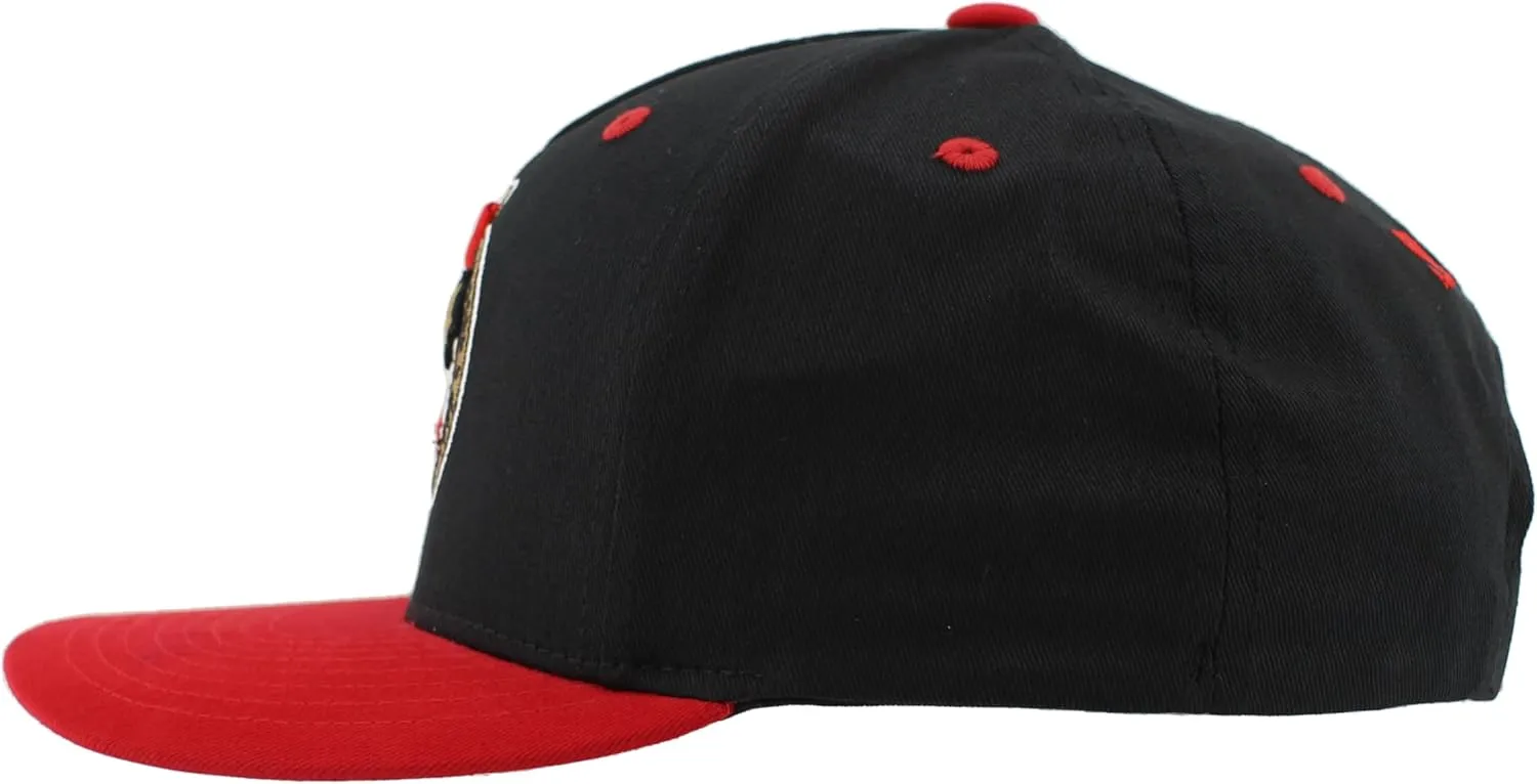 ZHATS NHL Officially Licensed Adjustable Snapback Hat Marquee Black
