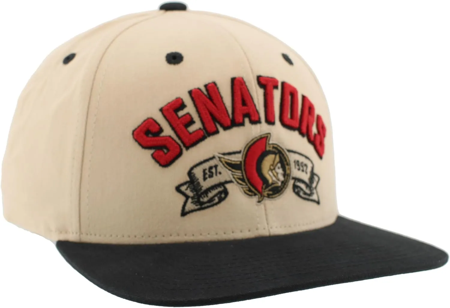 ZHATS NHL Officially Licensed Adjustable Snapback Hat Milestone