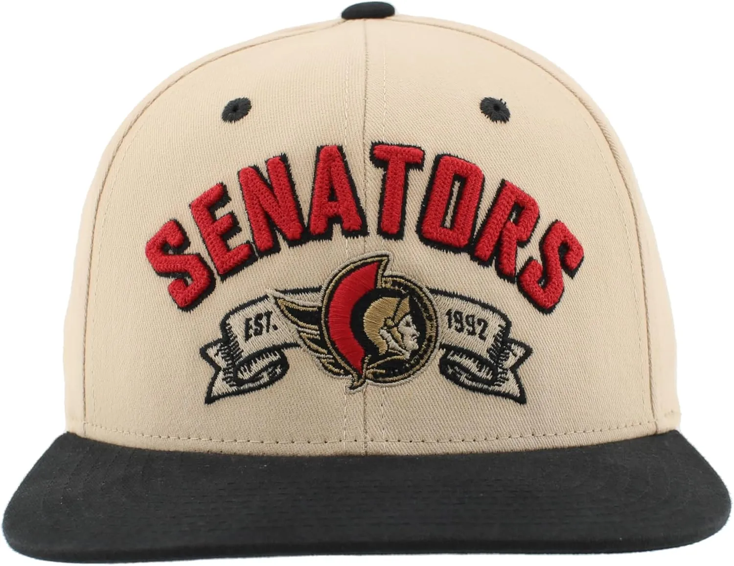 ZHATS NHL Officially Licensed Adjustable Snapback Hat Milestone