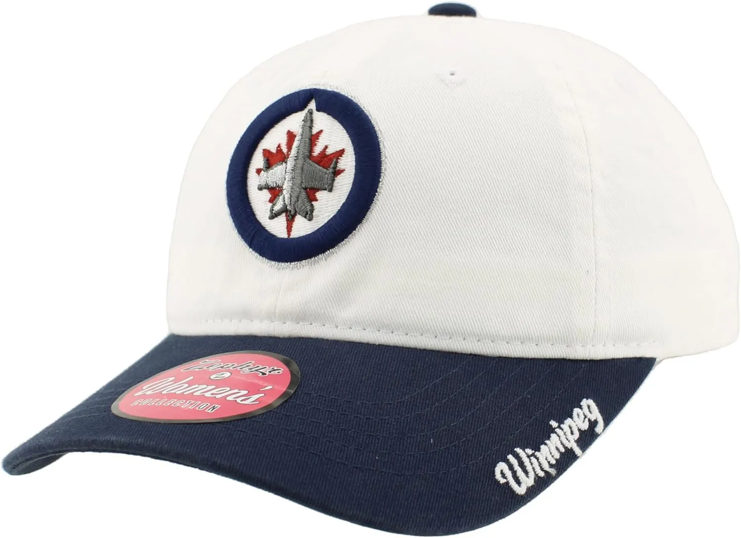 ZHATS Women's NHL Officially Licensed Adjustable Hat Girlfriend Icon White